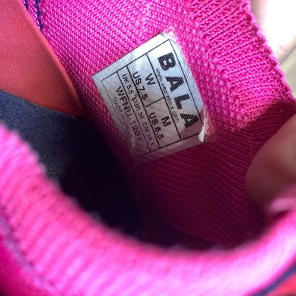 BALA Twelves DEFY PINK Athletic Comfort Sneakers Size 7.5 Shoes  laces - Picture 8 of 11